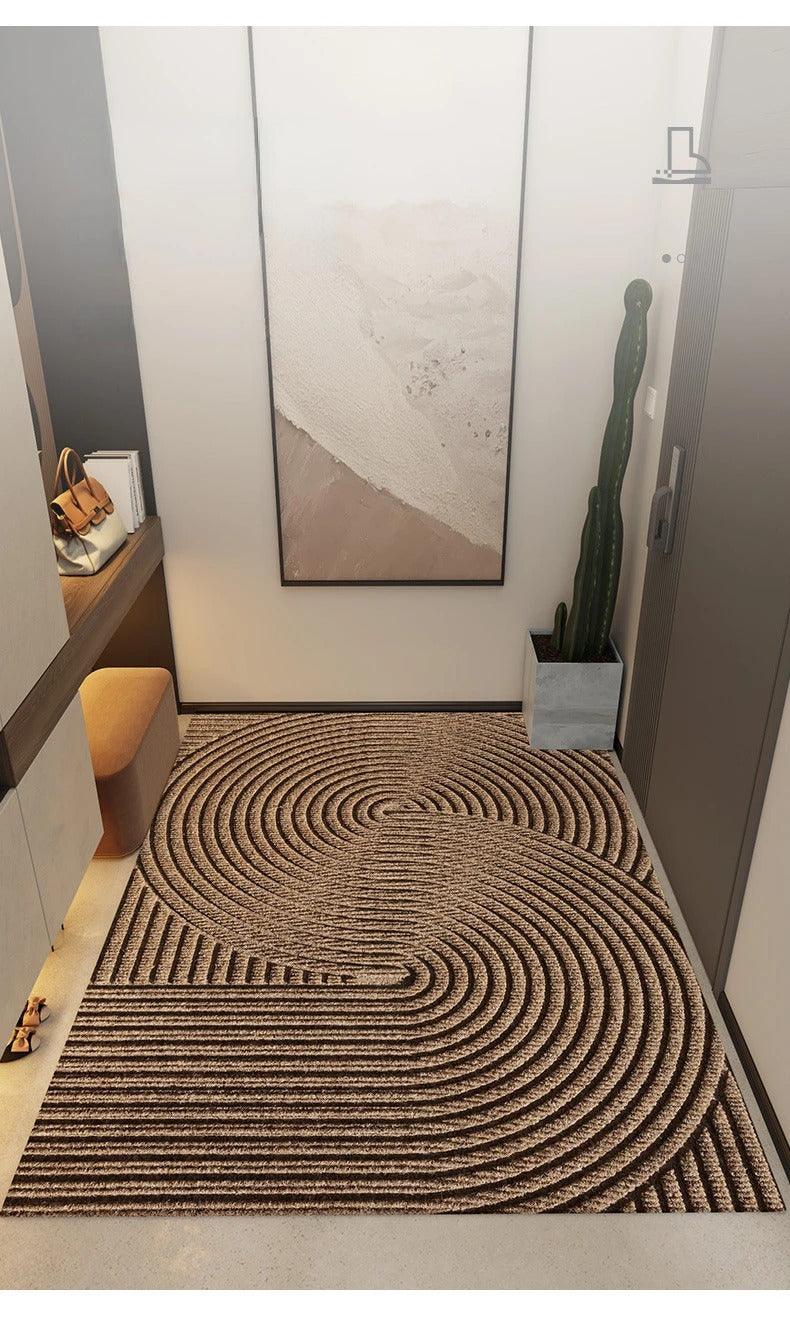 Silk Doormat | Durable and Easy to Clean Rug for Any Entryway.