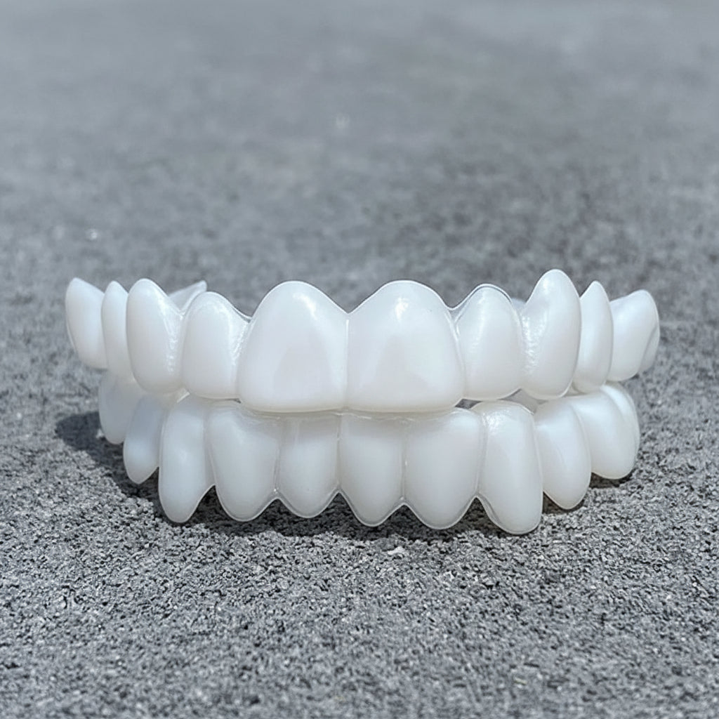 SMILEFLEX – Dental Prosthesis with White Dental Lenses