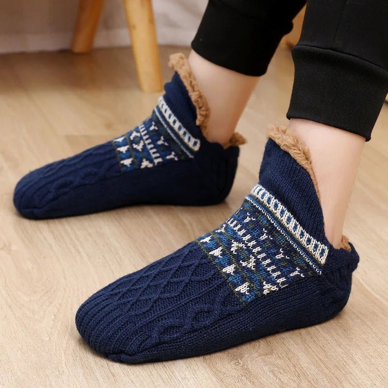 SNOWSOFT – Thick velvet house socks for sleep & cozy indoor comfort