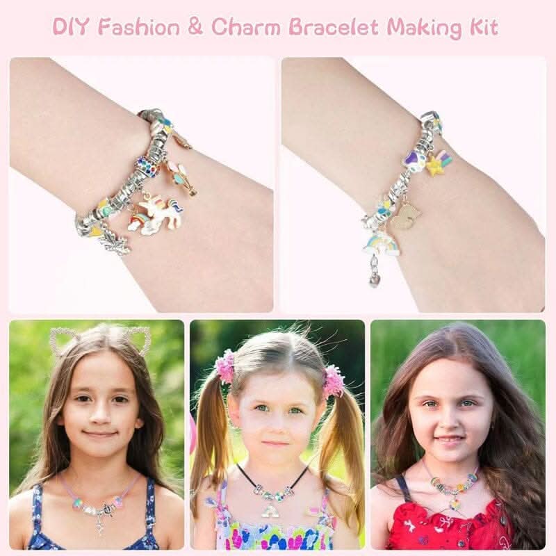SPARKLINA – Creative Bracelet Craft Kit for Girls with Sparkling Charms