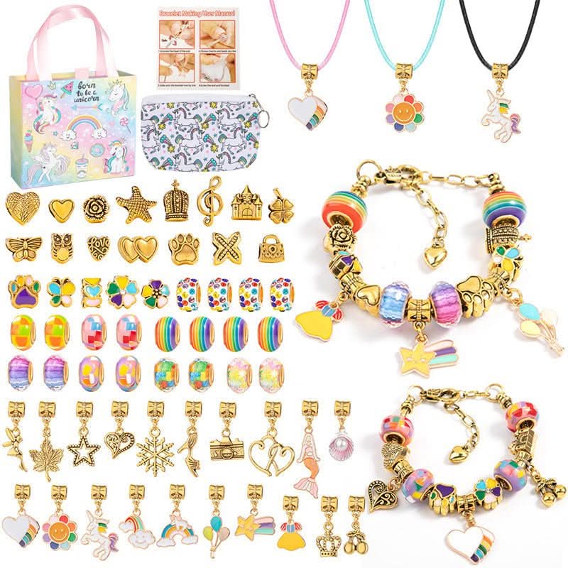 SPARKLINA – Creative Bracelet Craft Kit for Girls with Sparkling Charms
