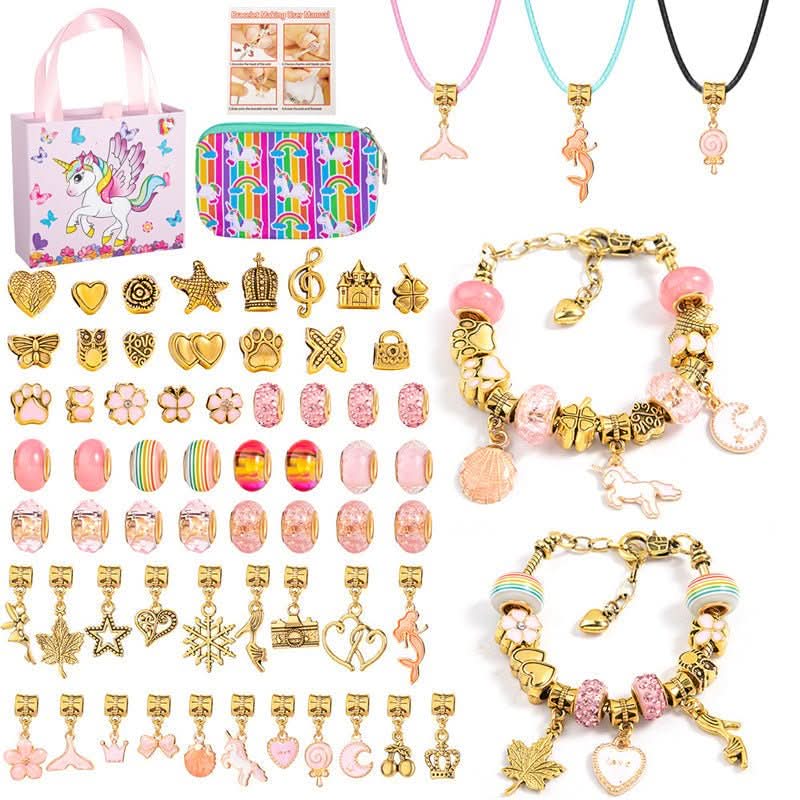 SPARKLINA – Creative Bracelet Craft Kit for Girls with Sparkling Charms