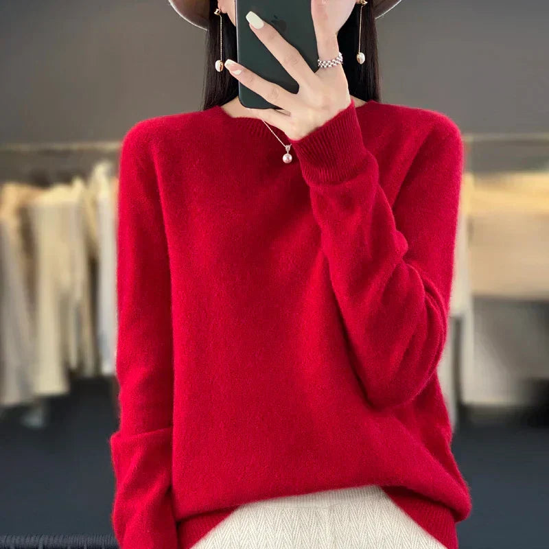 Sylvara Merino Wool Women's Knit Sweater Made in Australia