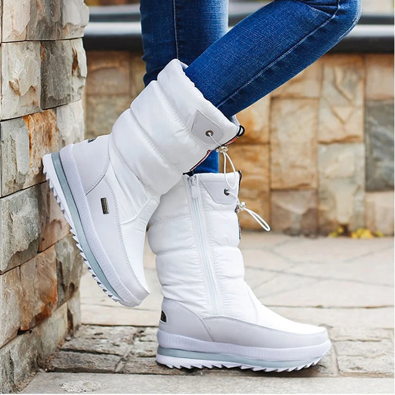 Thick Winter Boots in Plush for Women