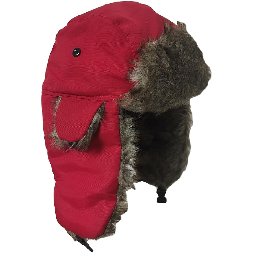 Trapper Winter Hat with Fur Lining - Sasha