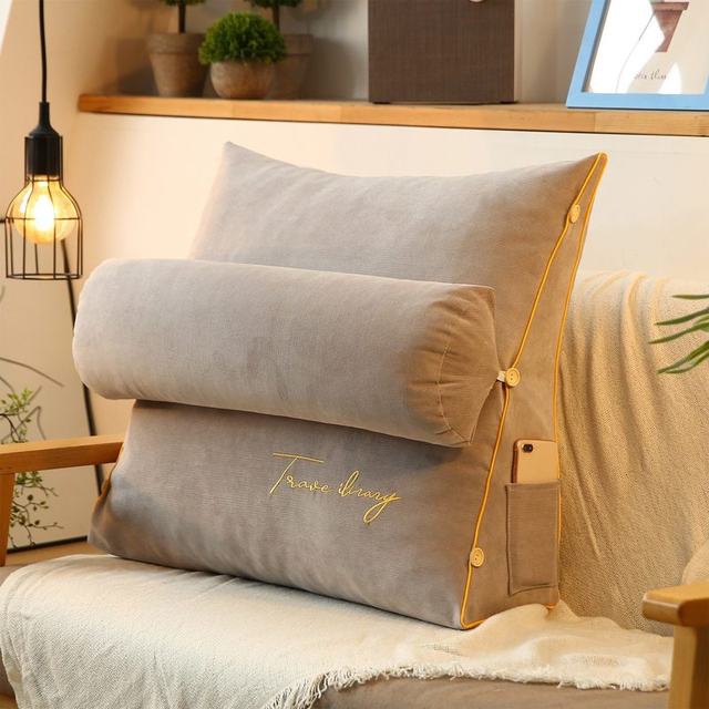 Triangular Back Support Cushion