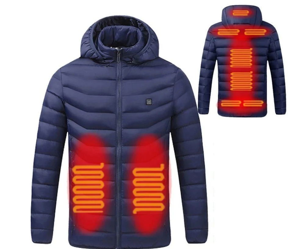 Unisex Smart Heated Jacket (Battery not included)