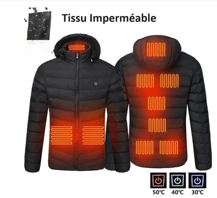 Unisex Smart Heated Jacket (Battery not included)