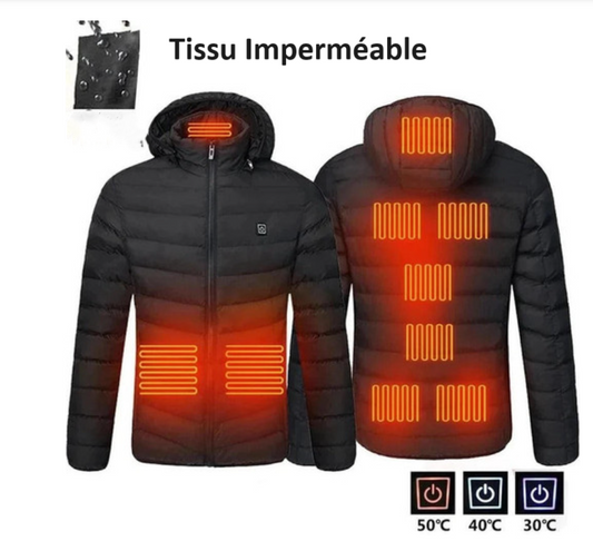Unisex Smart Heated Jacket (Battery not included)