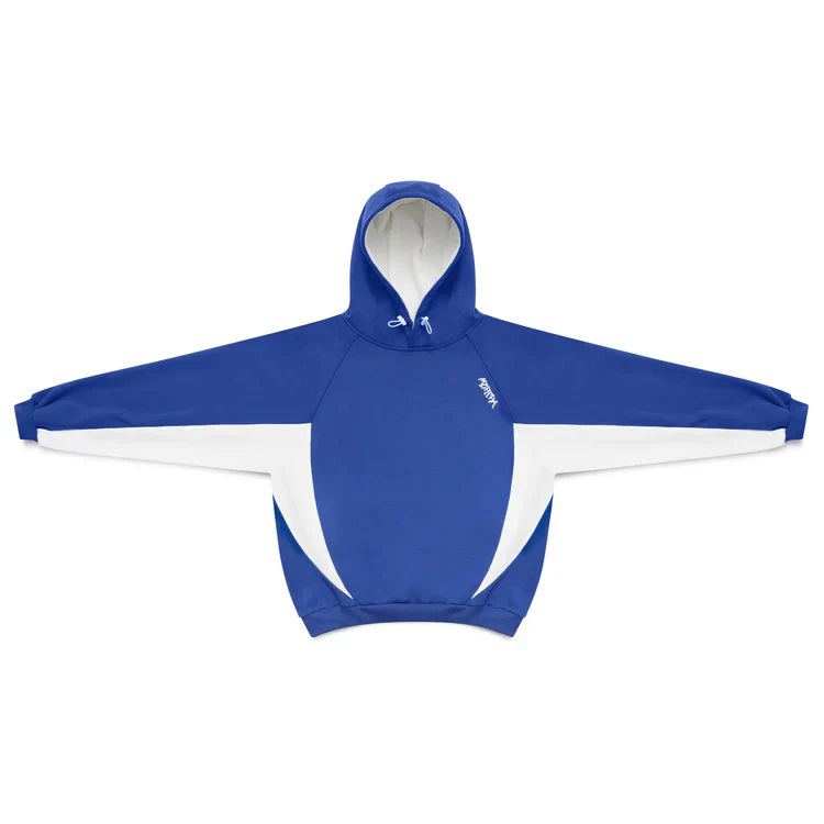 Velden Hoodie — Oversized Soft Polyester Hoodie with Contrast Panels