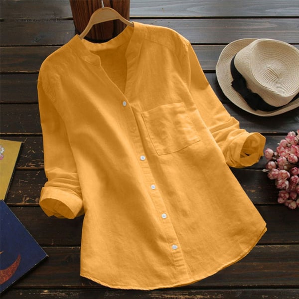 Vera - Casual, Loose Cotton Shirt