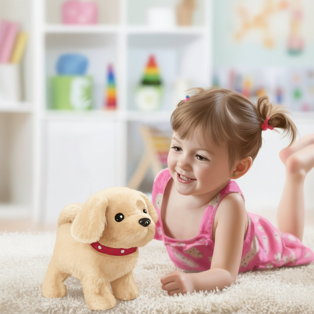 WAGGOPAL – Movable Plush Dog for Imaginative Play Fun