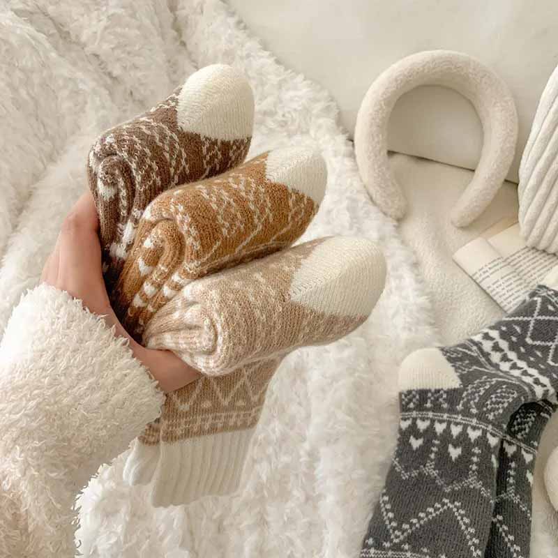 Warm Socks – Fleece-Lined for Cold Feet