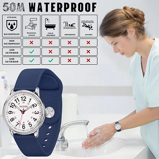 Waterproof Nurses Watch - Denny
