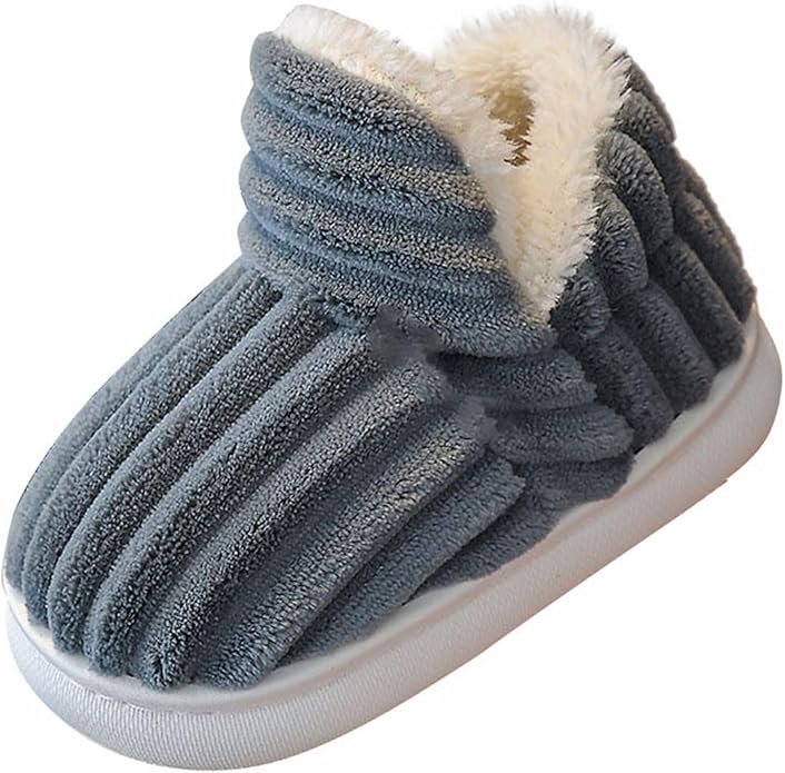 Winter Slippers for Kids – Warm Lined Indoor Slippers
