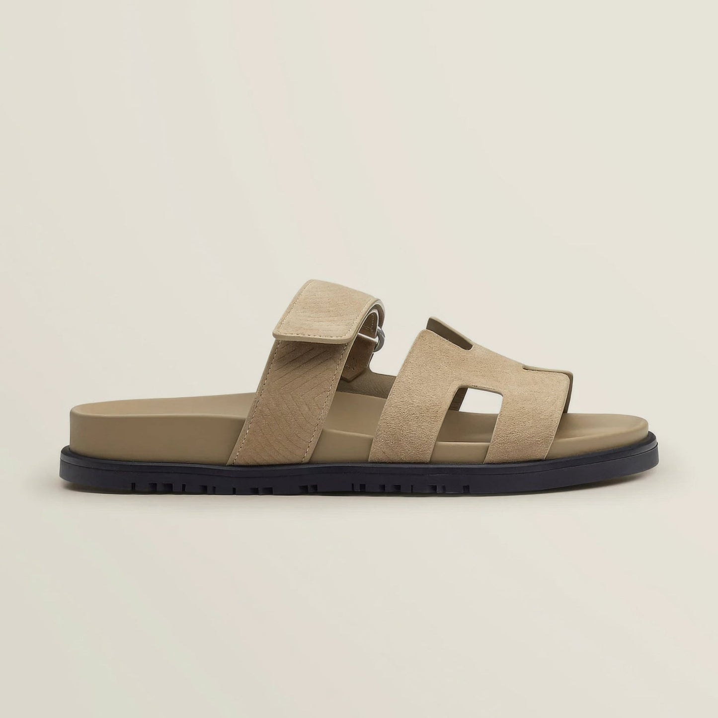 Women's Slippers with Modern Cutout Strap