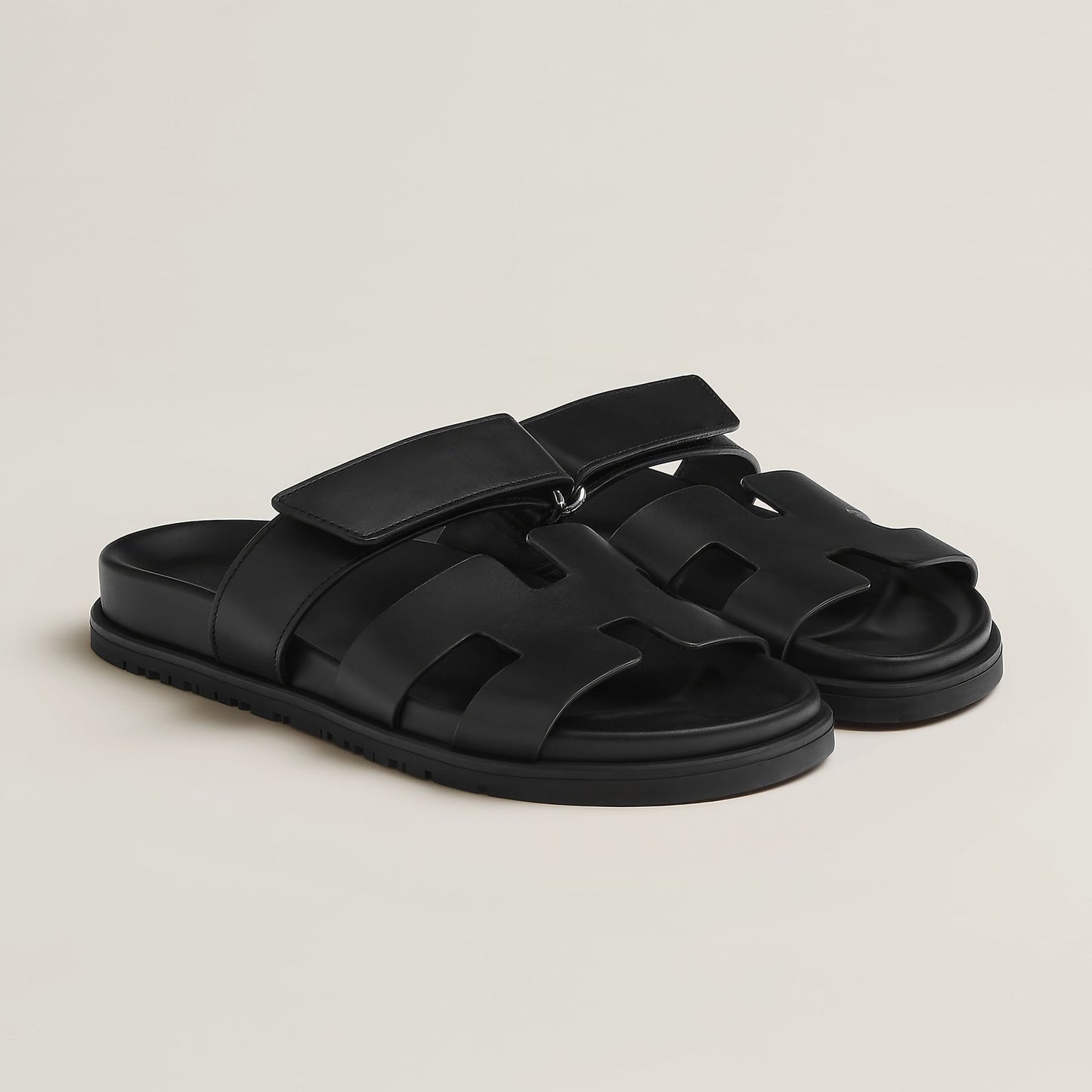 Women's Slippers with Modern Cutout Strap