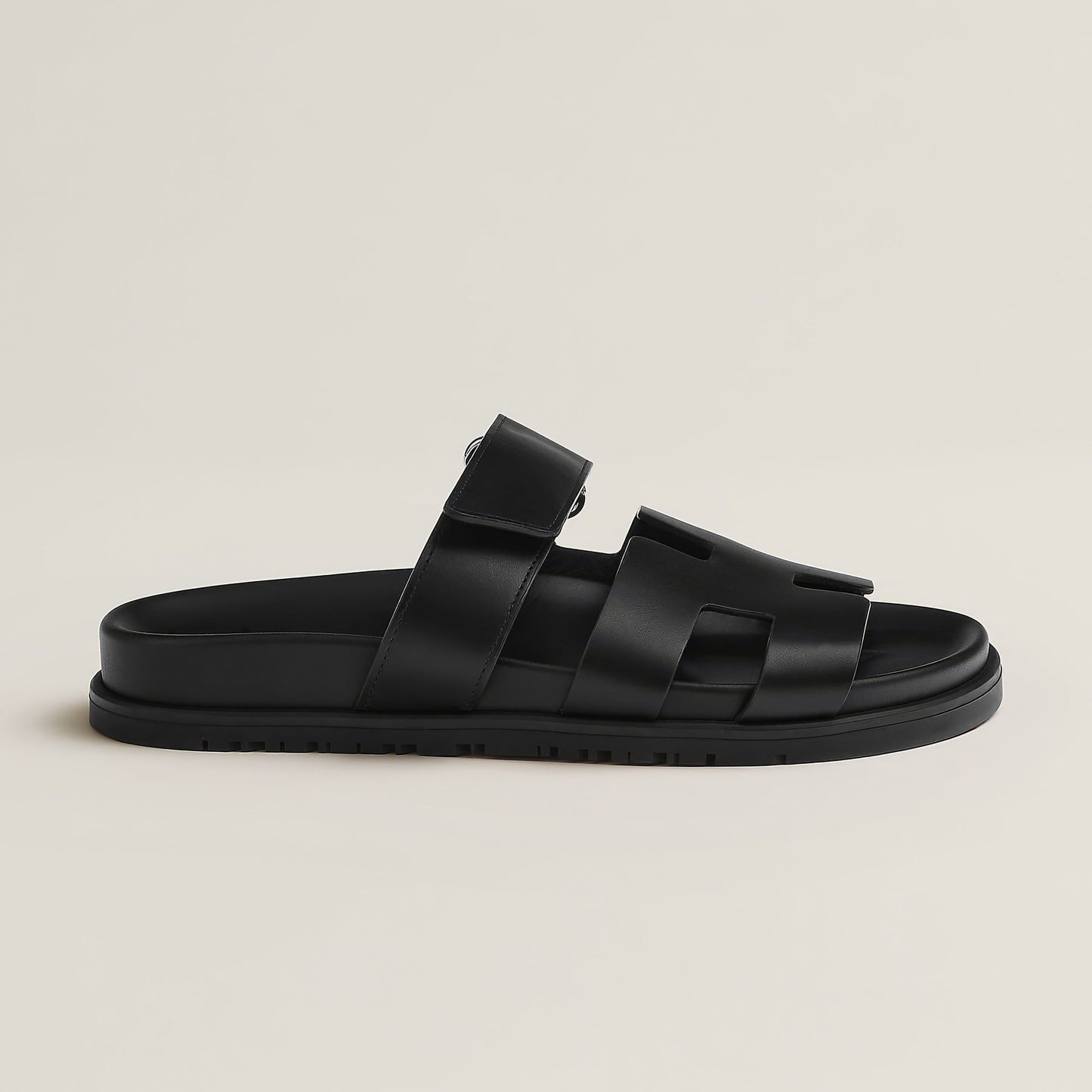 Women's Slippers with Modern Cutout Strap