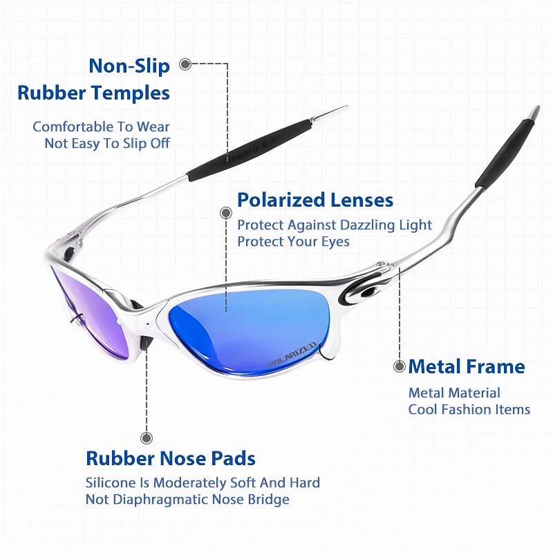 ZephyrEdge Polarized Sports Sunglasses With UV400 Protection